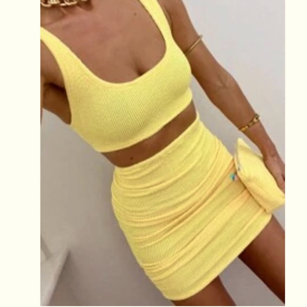 Shein 2 pc skirt set